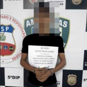 Imagem da notícia - PC prende jovem e apreende adolescente com maconha e espingarda