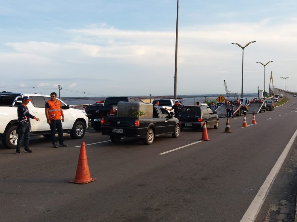 Fiscalização do Detran.