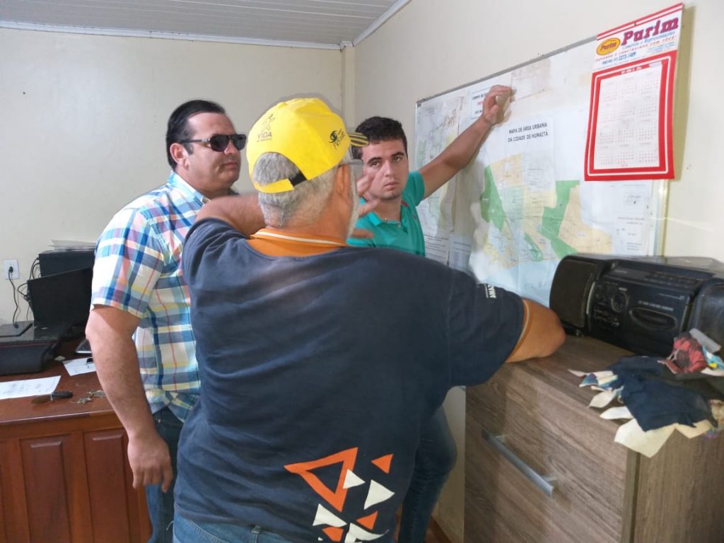 Detran desenvolve projeto de sinalização viária para o município de Humaitá.
