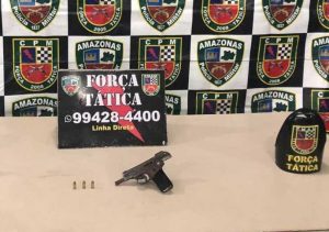 Imagem da notícia - PM detém homem por posse ilegal de arma de fogo no Crespo