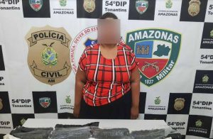 Imagem da notícia - PM detém mulher por tráfico de drogas em Tonantins