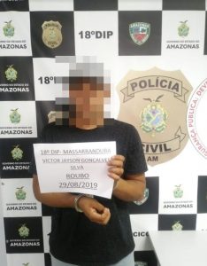 Imagem da notícia - Polícia Civil prende homem por roubo de celular no conjunto Manôa