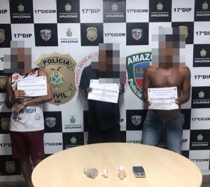 Imagem da notícia - Polícia Civil prende trio com drogas e balança de precisão