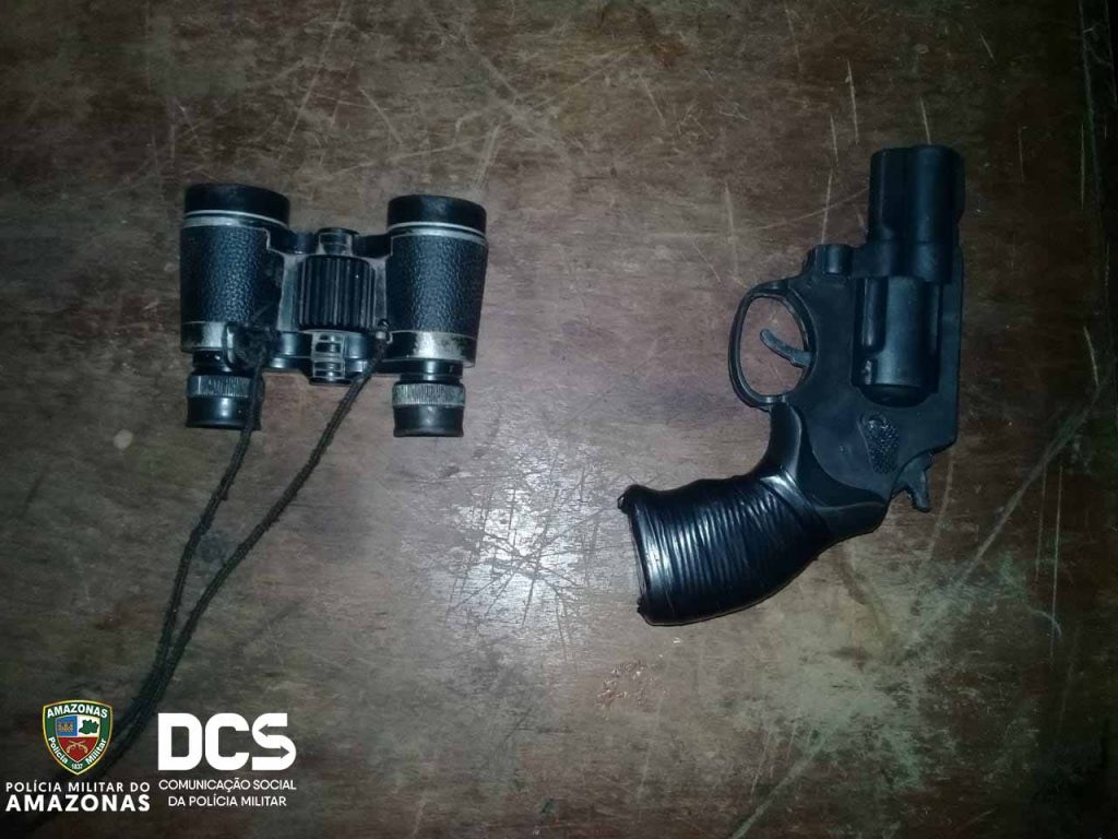 Material apreendido.