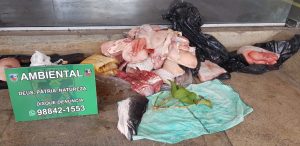 Imagem da notícia - PM apreendeu mais de 400 quilos de carne de caça este ano