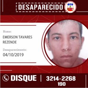 Imagem da notícia - Polícia Civil pede ajuda para encontrar jovem desaparecido