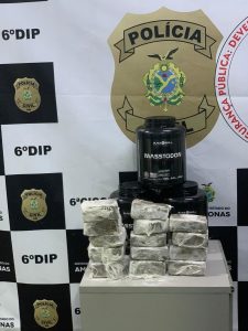 Imagem da notícia - PC prende homem com 14 tabletes de maconha do tipo skunk