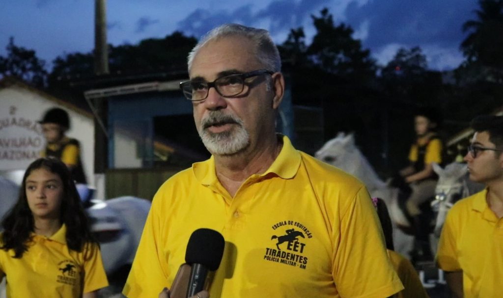 Instrutor Eduardo Lobão (FOTO: Carlos Soares/SSP-AM)