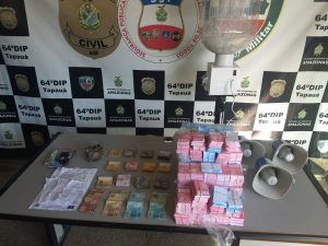 Imagem da notícia - Polícias Civil e Militar apreenderam material de jogos de azar em Tapauá