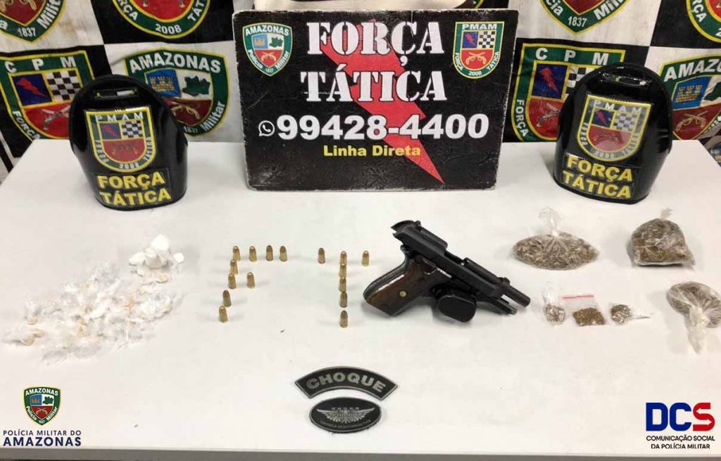 material apreendido durante operação onça