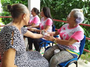 Imagem da notícia - SP-AM e grupo Amigos promovem ação em alusão ao Outubro Rosa