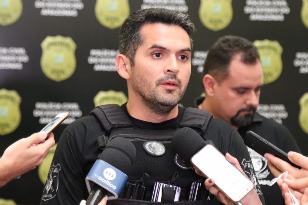 Diretor do Denarc, Paulo Mavignier FOTOS: (Alailson Santos/PCAM)