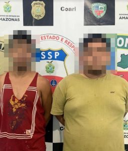 Imagem da notícia - Polícia Civil prende dupla pela autoria de homicídio ocorrido em Coari