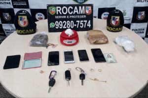 Imagem da notícia - Em Manaus, PM prende 13 pessoas e aprende dois adolescentes