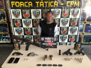 Imagem da notícia - Polícia Militar prende cinco infratores e recupera dois veículos furtados