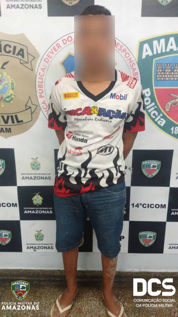 Prisão foi feita por policiais militares da 4ª Cicom