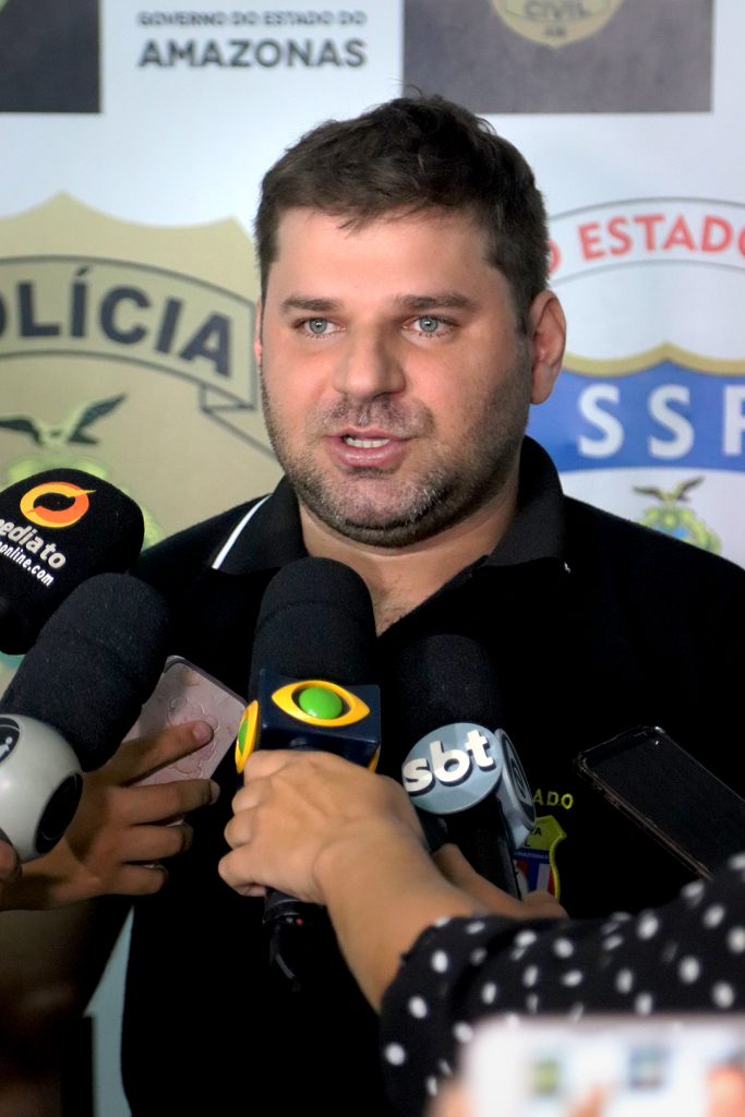 Delegado Fábio Aly, titular do 15º DIP.