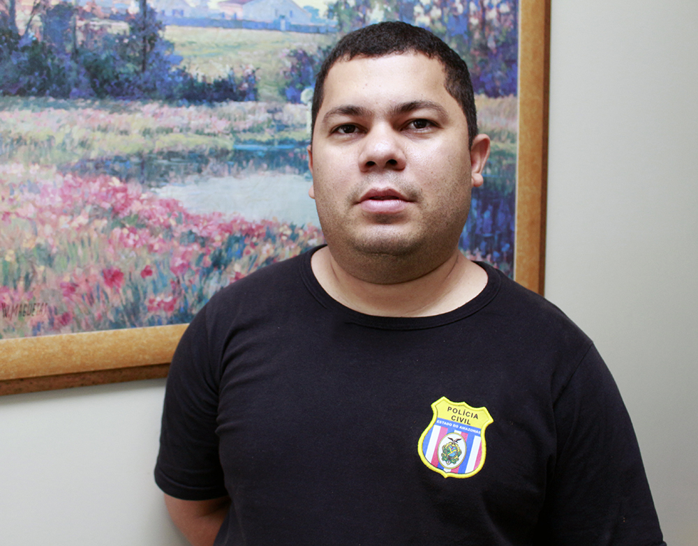 Delegado Paulo Barros, titular da Delegacia Interativa de Polícia (DIP).