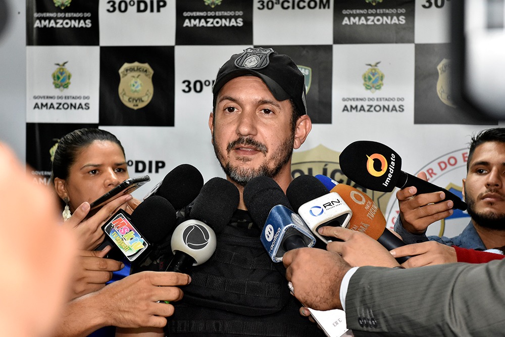 Delegado Torquato Mozer, titular do 30º DIP. 