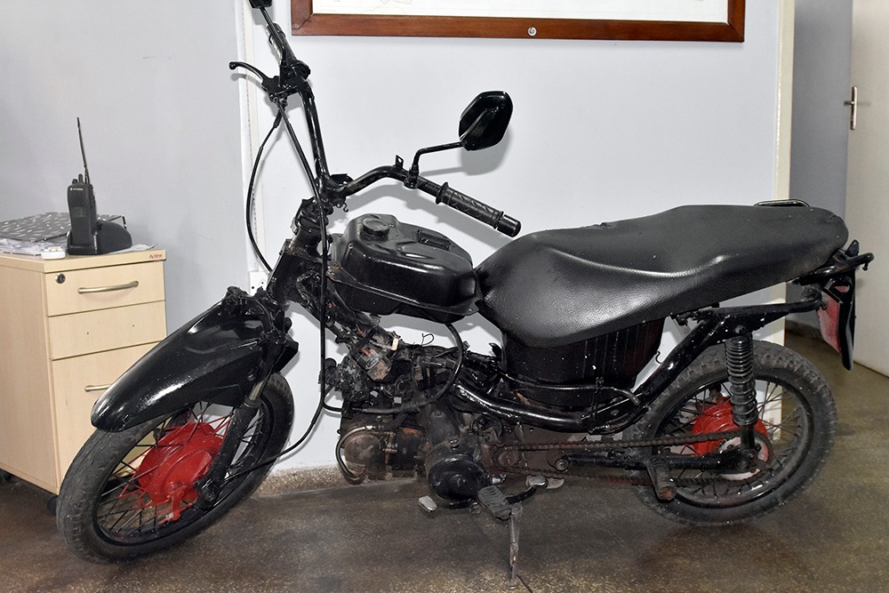 Material apreendido.