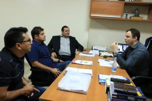 Imagem da notícia - Presidente do Detran e prefeito de Barreirinha se reúnem