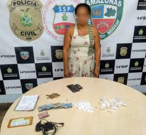 Imagem da notícia - Polícia Militar detém mulher suspeita de tráfico no João Paulo