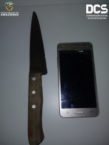 Imagem da notícia - Polícia Militar, por meio da 24ª Cicom, detém suspeito de ameaça e roubo