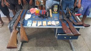 Imagem da notícia - PM prende seis pessoas e apreende adolescentes no interior do AM