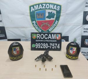 Imagem da notícia - PM prende homem por porte ilegal de arma de fogo na zona norte