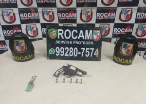 Imagem da notícia - Rocam detém dois homens com arma de fogo no Alvorada
