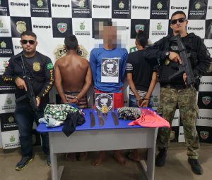 Imagem da notícia - PC prende homem e apreende dois adolescentes em Eirunepé