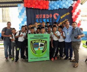 Imagem da notícia - Alunos do programa Formando Cidadão participam de evento oferecido pelo Senai