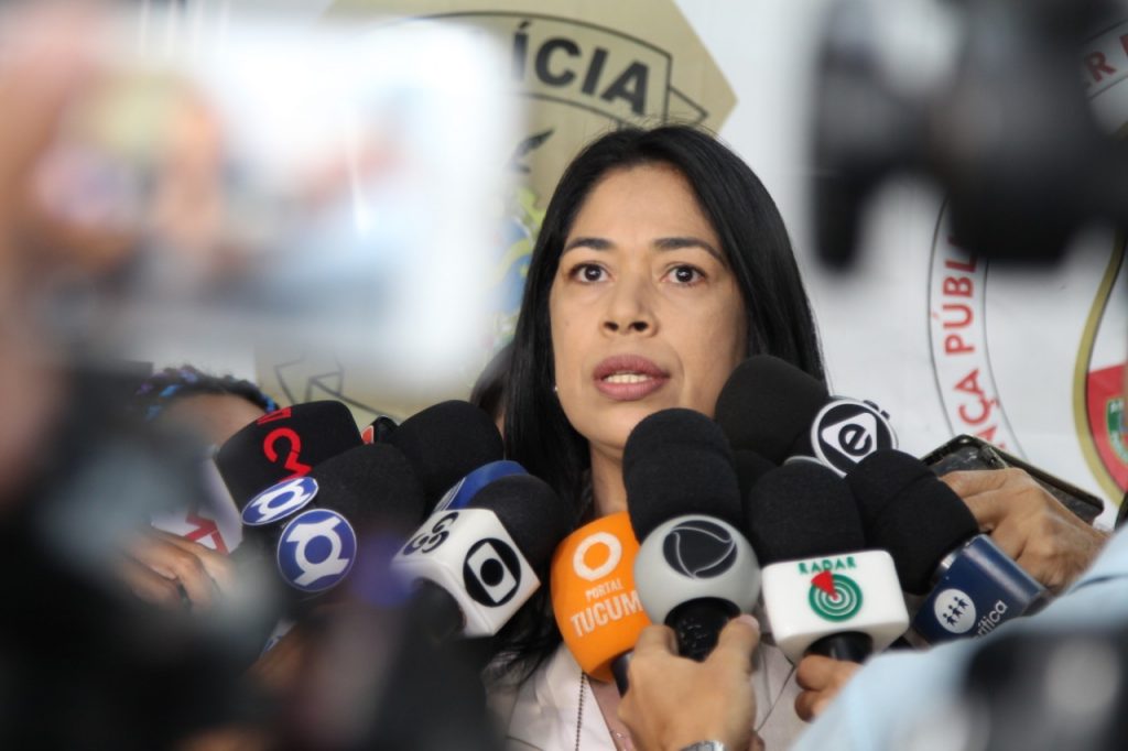 Delegada Joyce Coelho, titular da DEPCA.