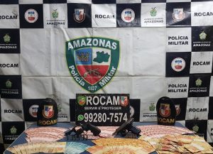 Imagem da notícia - PM detém dupla com armas, carro de luxo e dinheiro em Tabatinga
