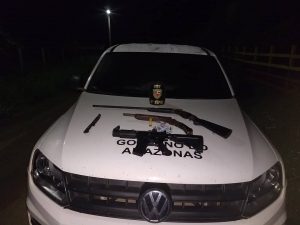 Imagem da notícia - PM encontra armas em casa desabitada em comunidade do Careiro Castanho