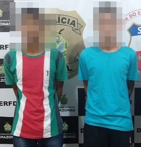 Polícia Civil prende dupla e apreende adolescente na Cidade Nova.