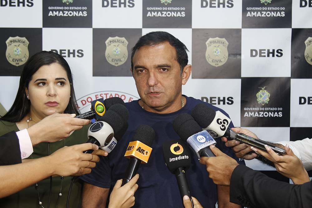 Delegado Paulo Martins, titular da DEHS.