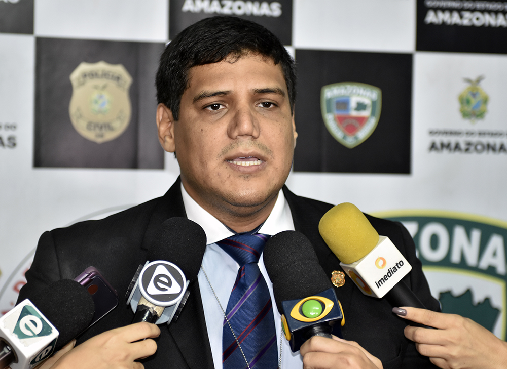 Delegado Ricardo Cunha, titular do 18º DIP. 