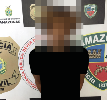 Preso por roubo em agência dos Correios.