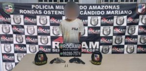 Imagem da notícia - PM detém homem por porte ilegal de arma de fogo e adulteração
