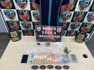 Imagem da notícia - PM detém homem por tráfico de drogas no Nova Esperança