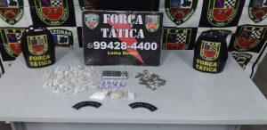 Imagem da notícia - PM por meio da Força Tática, detém suspeito de tráfico na zona sul