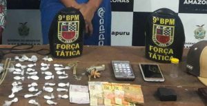 Imagem da notícia - PM detém casal que comercializava entorpecentes