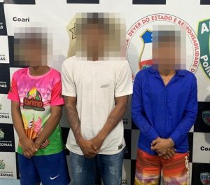Imagem da notícia - PC prende grupo e apreende adolescente envolvimento em latrocínio, em Coari