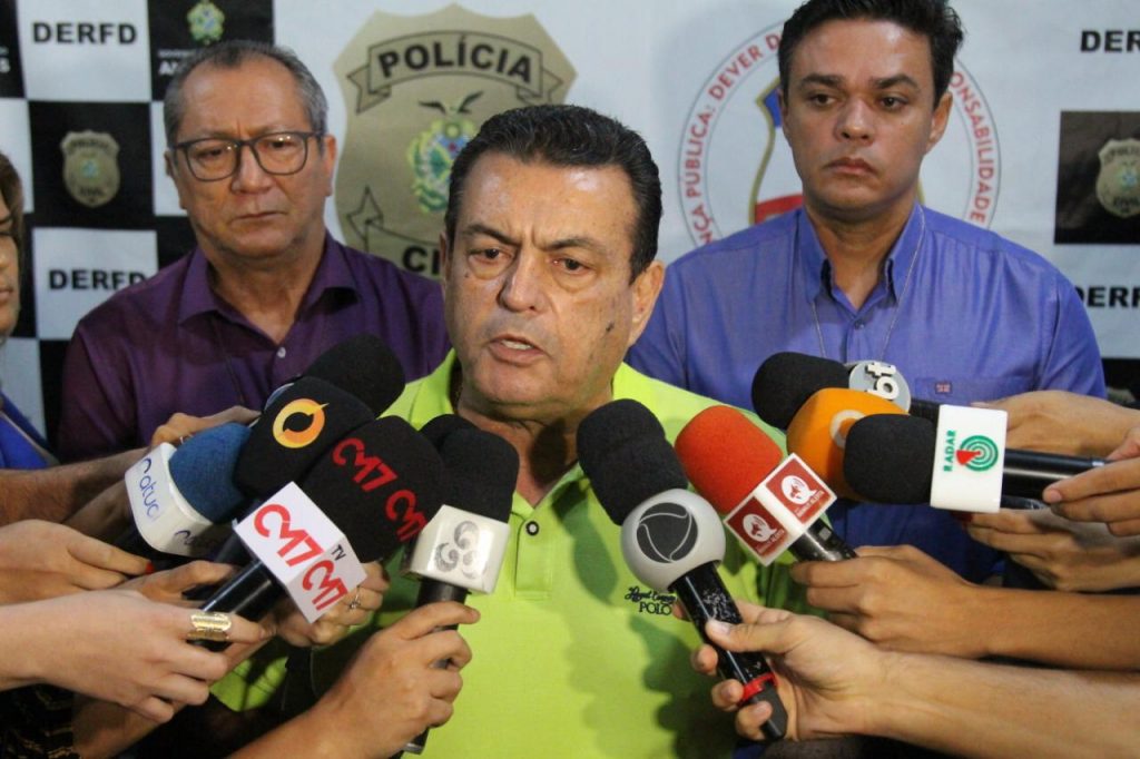 O secretario de Segurança Pública do Amazonas Louismar Bonates.