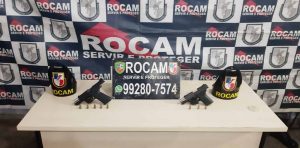 Imagem da notícia - PM detém dois suspeitos com armas de fogo na zona sul