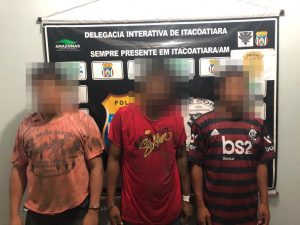 Imagem da notícia - PC prende três integrantes de organização criminosa, em Itacoatiara