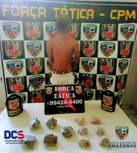 Imagem da notícia - PM apreende adolescente suspeito de tráfico de drogas no Riacho Doce II