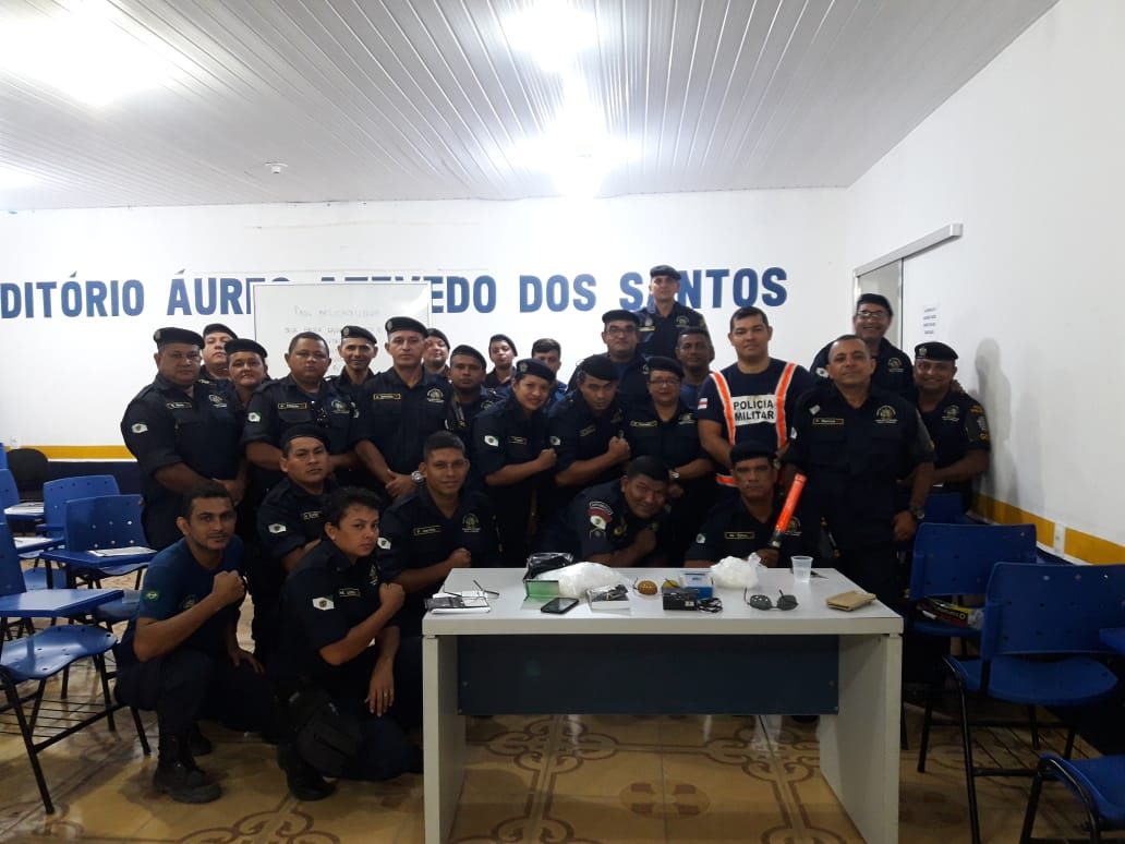 Detran realiza curso de agentes de trânsito em Rio Preto da Eva.