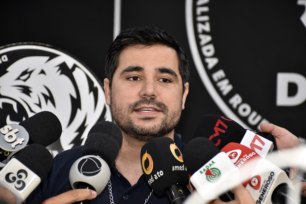 Delegado Cícero Túlio, titular da DERFV.